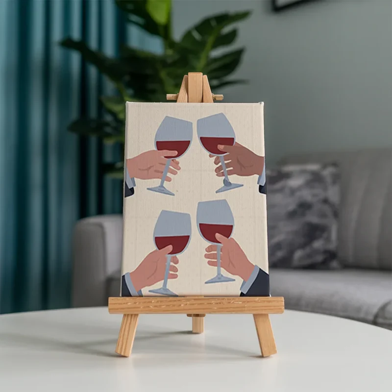 Groovy Grub Gallery - Mini Painting by numbers Set of 6