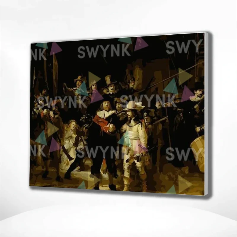 Painting by numbers Night Watch