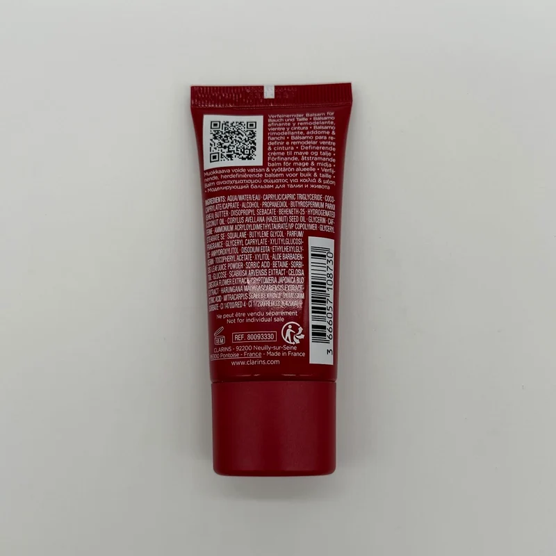 WHOLESALE CLARINS SUPER RESTORATIVE BALM FOR ABDOMEN & WAIST TRAVEL SIZE 1 OZ - 50 PIECE LOT