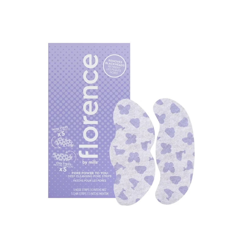 WHOLESALE FLORENCE BY MILLS PORE POWER TO YOU DEEP CLEANSING PORE STRIPS - 48 PIECE LOT