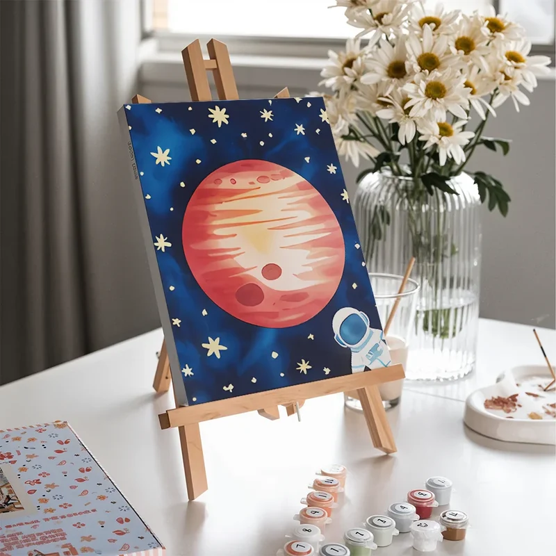 Out of this World - Mini Painting by numbers Set of 6