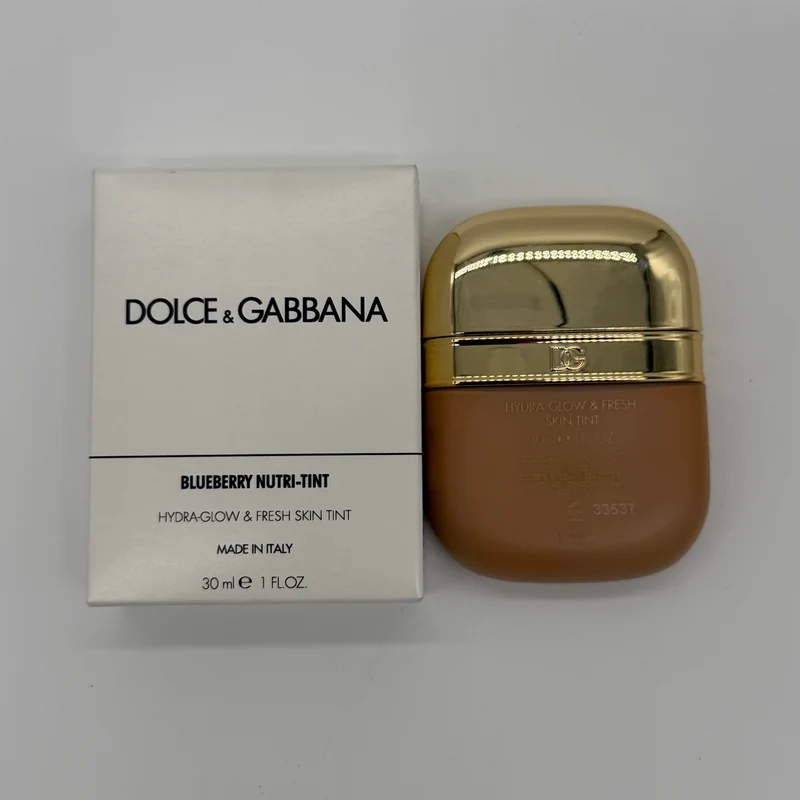 WHOLESALE DOLCE & GABBANA BLUEBERRY NUTRI-TINT TESTER BOX 1 OZ - DEEP 34W - 48 PIECE LOT