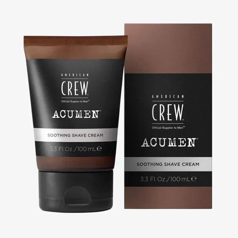 WHOLESALE AMERICAN CREW ACUMEN SOOTHING SHAVE CREAM 3.3 OZ - 48 PIECE LOT