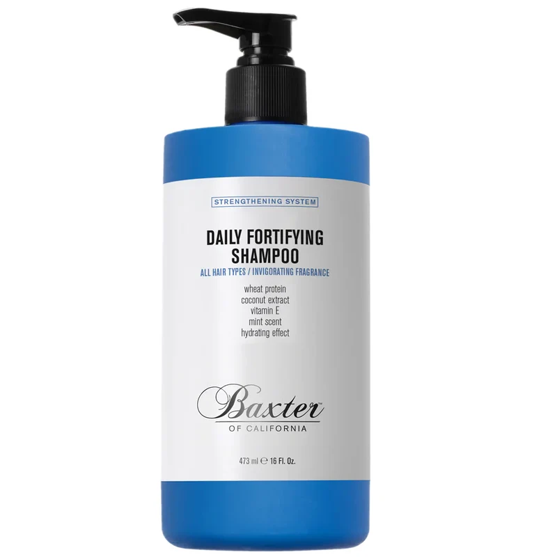 WHOLESALE BAXTER OF CALIFORNIA DAILY FORTIFYING SHAMPOO 16 OZ - ALL HAIR TYPES - 48 PIECE LOT