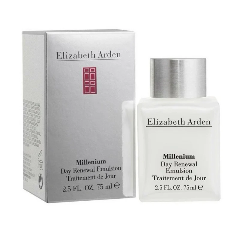 WHOLESALE ELIZABETH ARDEN MILLENIUM DAY RENEWAL EMULSION 2.5 OZ - 48 PIECE LOT
