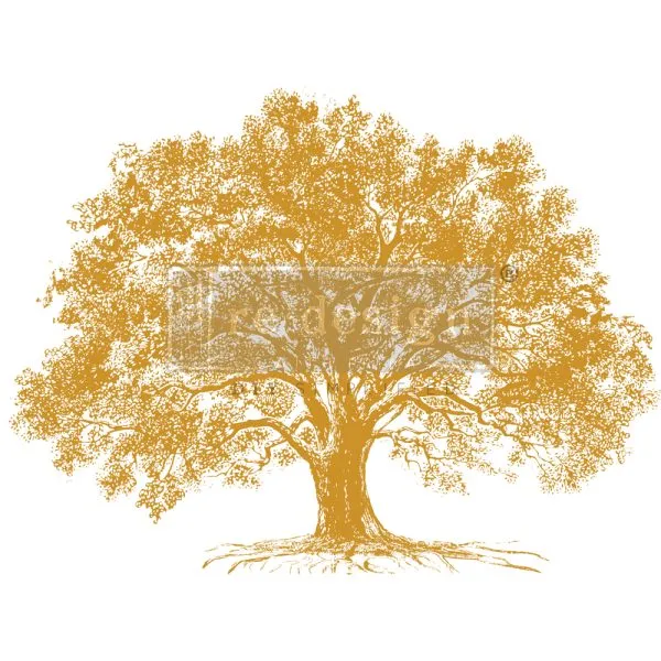 Kacha Decor Transfers Gold Foil - Growth