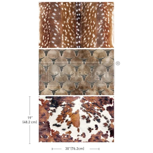 Decoupage Decor Tissue Paper Pack - RANCH ROAMERS