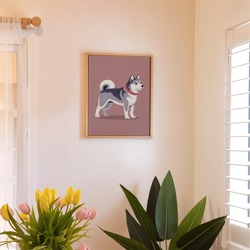 The Dog Days Collection - Mini Painting by numbers Set of 6