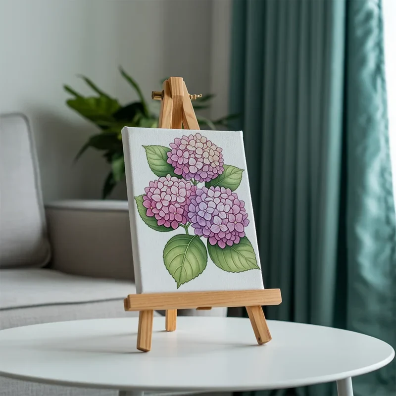 The Language of Flowers - Mini Painting by numbers Set of 6