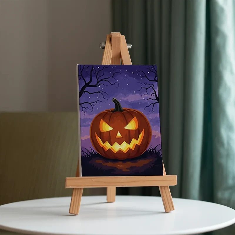 Spooky Nights Collection - Mini Painting by numbers Set of 6