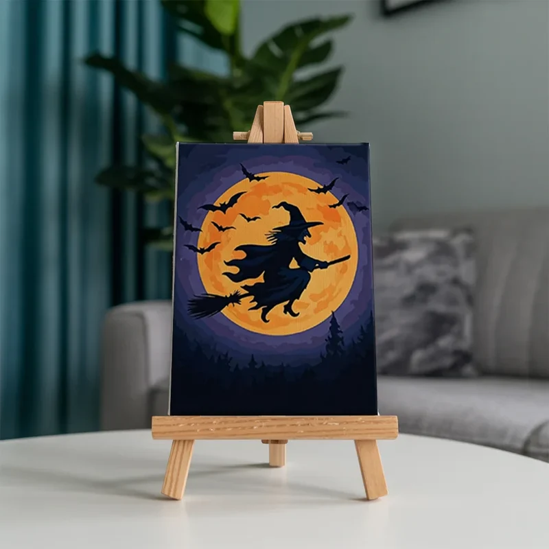 Spooky Nights Collection - Mini Painting by numbers Set of 6
