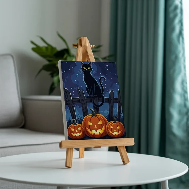 Spooky Nights Collection - Mini Painting by numbers Set of 6
