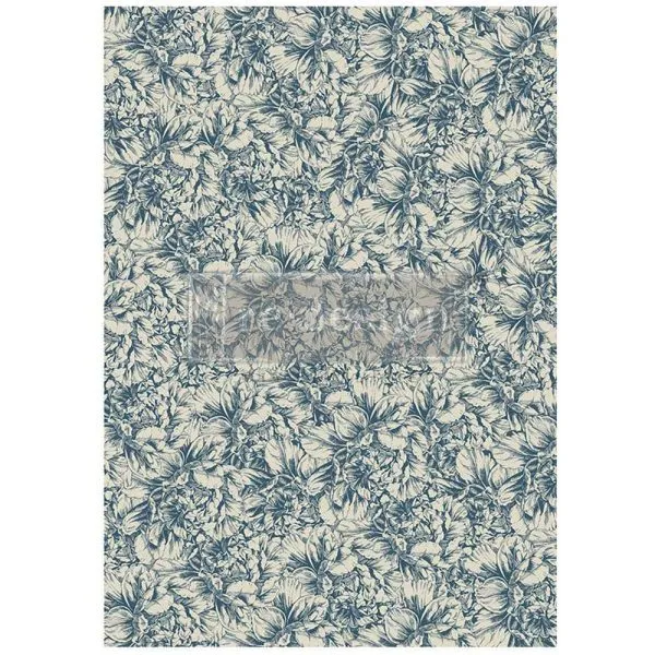 Papel Decoupage Re Design With Prima - BLUE WALLPAPER