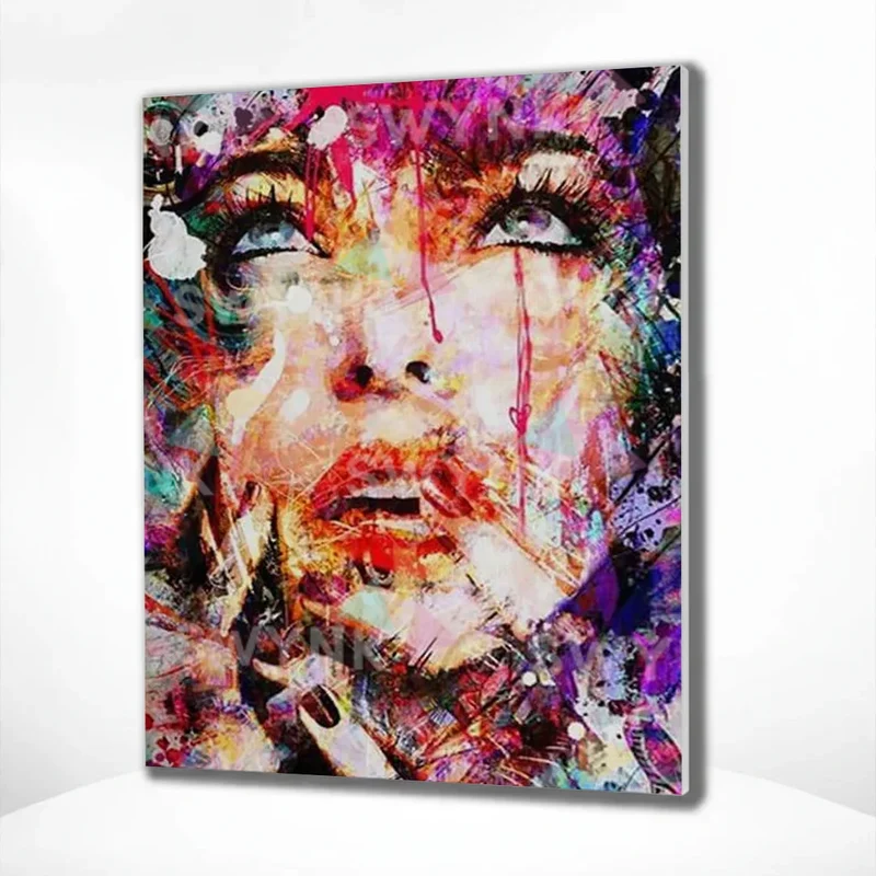 Painting by numbers Abstract Woman