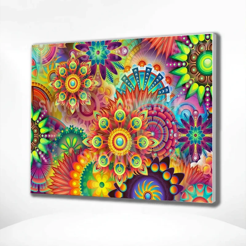 Painting by numbers Modern Flowers