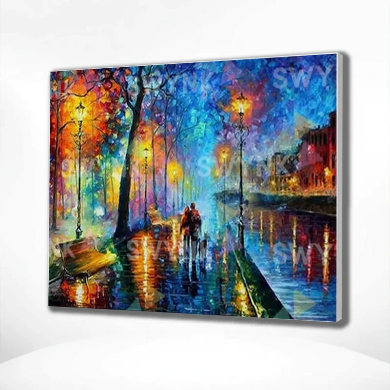 Painting by numbers City at Night