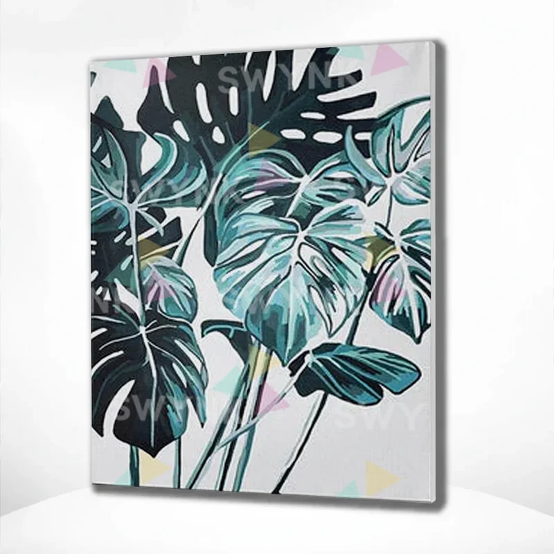 Painting by numbers Plants