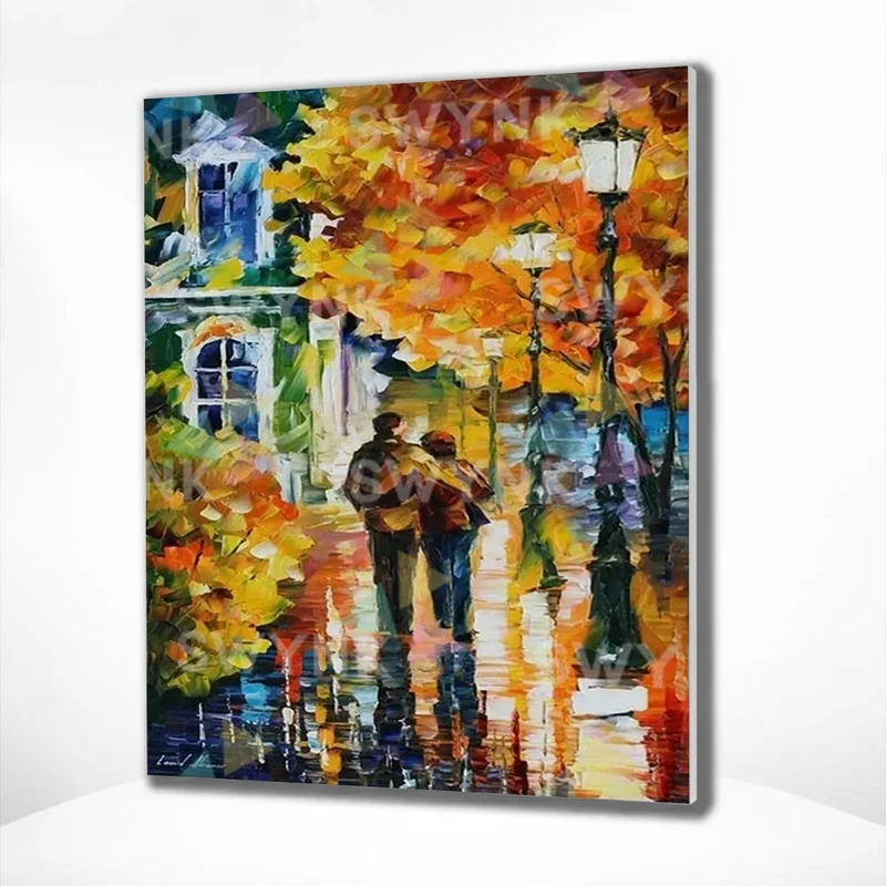 Painting by numbers Artistic City Full of Atmosphere
