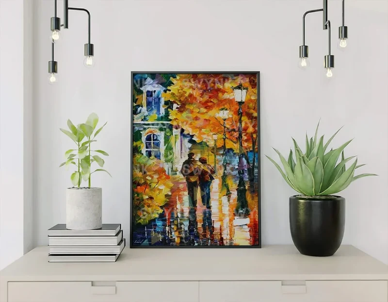 Painting by numbers Artistic City Full of Atmosphere