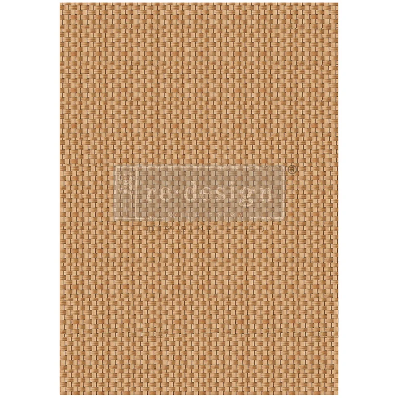 Papel Decoupage Re Design With Prima - ARTISINAL BASKET CHARM