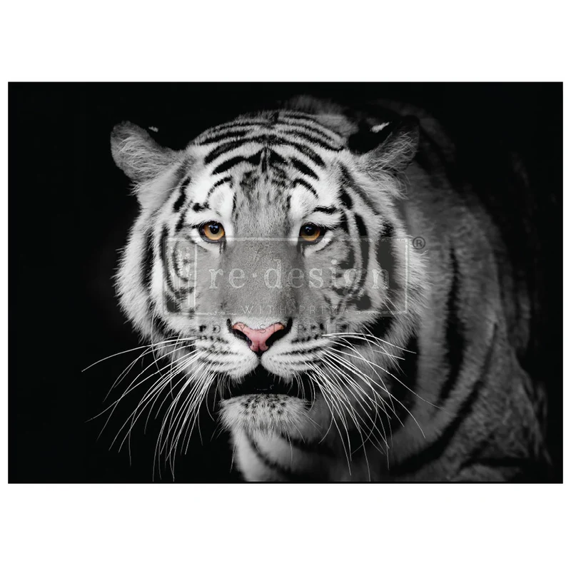 Papel Decoupage Re Design With Prima - MONOCHROME MAJESTY