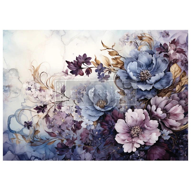 Papel Decoupage Re Design With Prima - SERENE SHADOWS