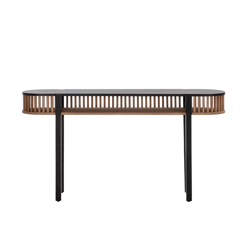 Wooden Black Cage Dressing Table