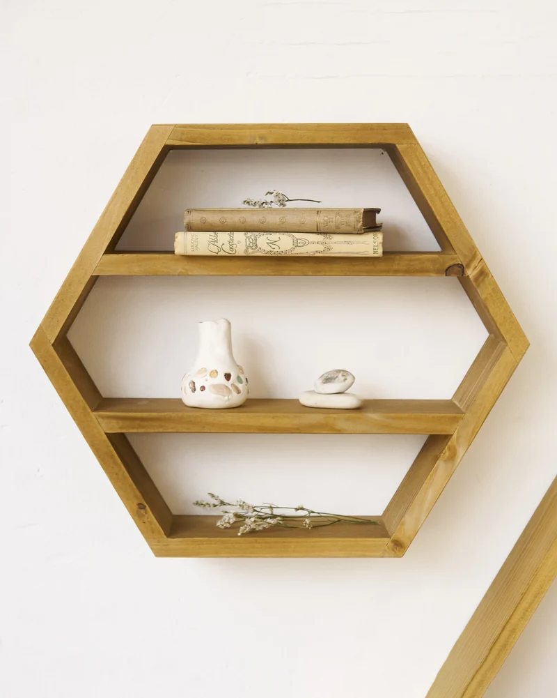 Estantería Hexágono