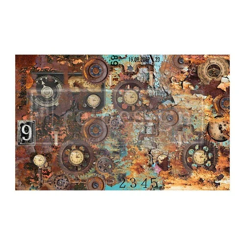 Papel Decoupage Re Design With Prima - TARNISHED PARTS