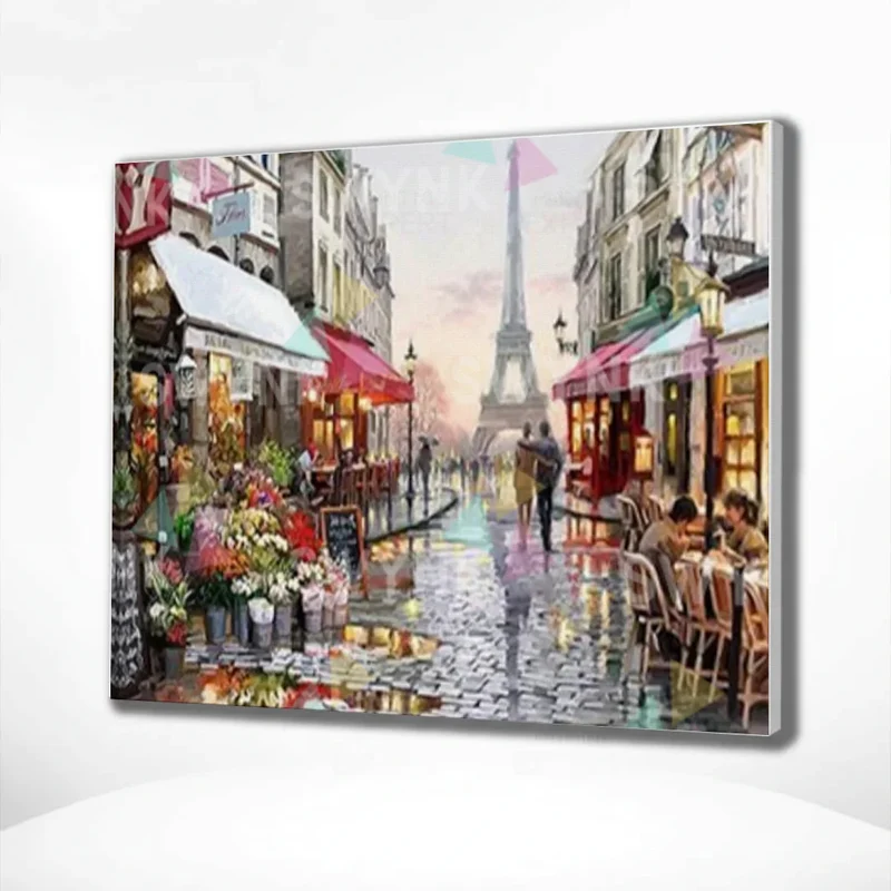 Painting by numbers Paris
