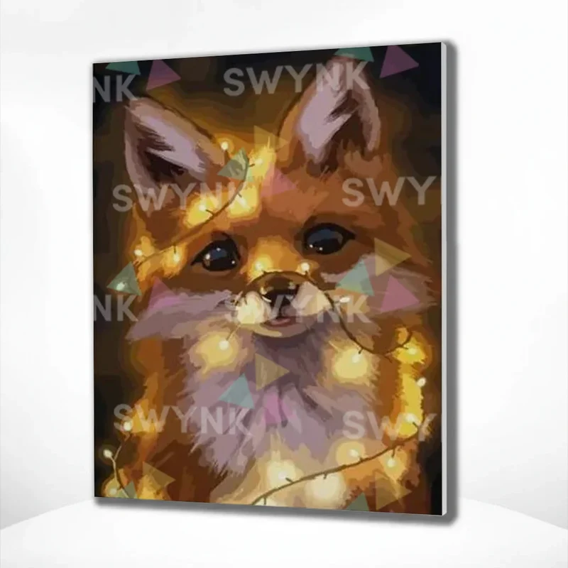 Painting by numbers Foxy