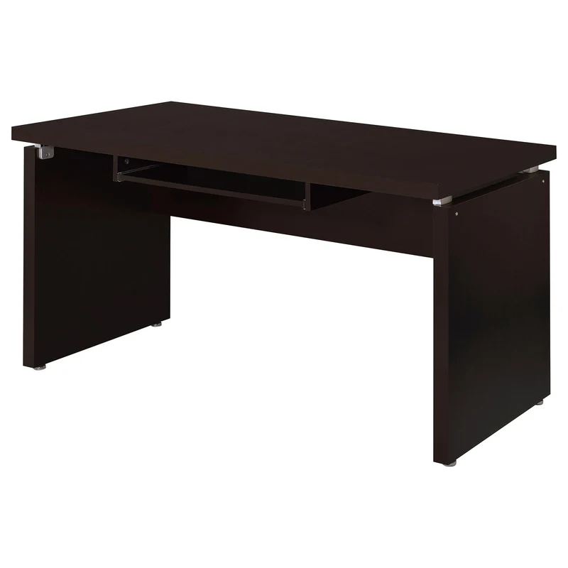 Coaster Furniture Skylar 800891 55-inch Computer Desk with Keyboard Drawer - Cappuccino