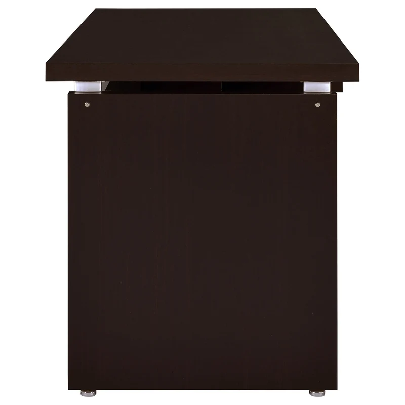 Coaster Furniture Skylar 800891 55-inch Computer Desk with Keyboard Drawer - Cappuccino