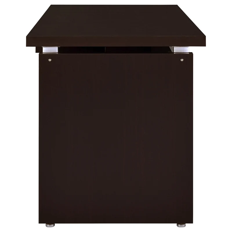 Coaster Furniture Skylar 800891 55-inch Computer Desk with Keyboard Drawer - Cappuccino