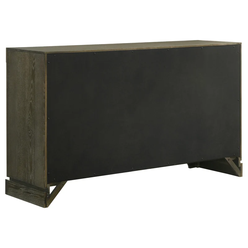Coaster Furniture Gran Park 224933 6-Drawer Dresser Cabinet - Dark Cocoa