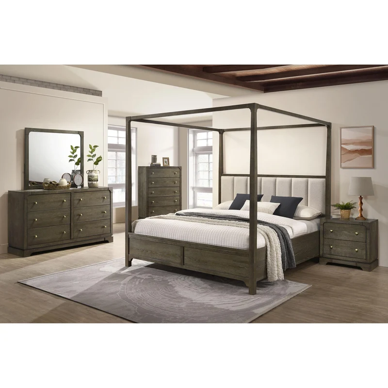Coaster Furniture Gran Park 224932 2-Drawer Nightstand Bedside Table - Dark Cocoa