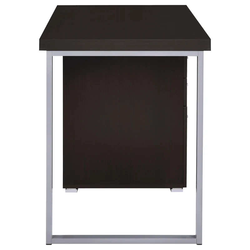 Coaster Furniture Brennan 800519 47-inch 3-Drawer Office Computer Desk - Cappuccino