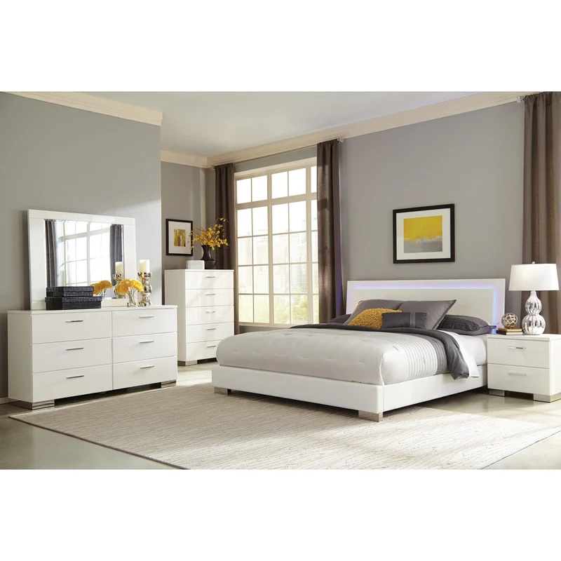 Coaster Furniture Felicity 203500KE 7 pc King Bedroom Set