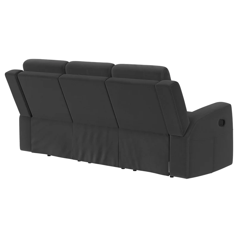 Coaster Furniture Brentwood 610284 Upholstered Motion Reclining Sofa - Dark Charcoal