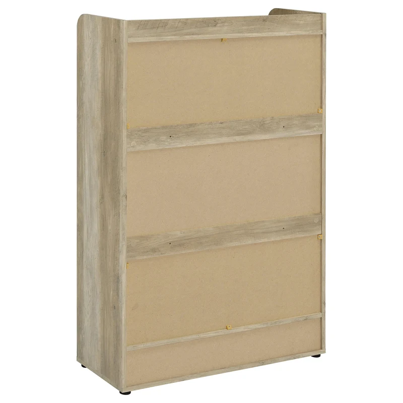 Coaster Furniture Denia 950403 3-tier Engineered Wood Shoe Cabinet - White