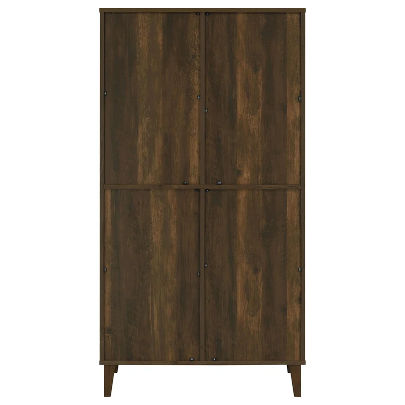 Coaster Furniture Elouise 950335 4-door Engineered Wood Tall Accent Cabinet - Dark Pine
