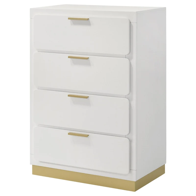Coaster Furniture Caraway 224775 4-Drawer Bedroom Chest - White