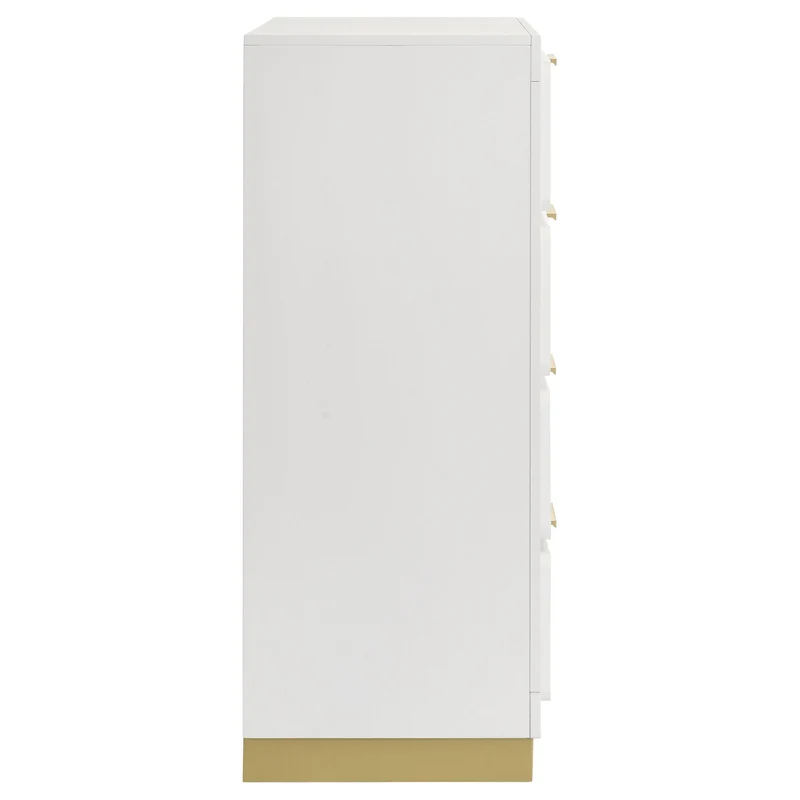 Coaster Furniture Caraway 224775 4-Drawer Bedroom Chest - White