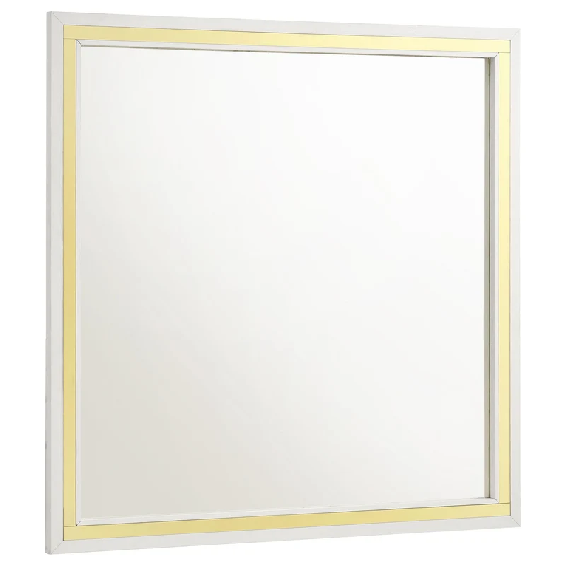Coaster Furniture Lucia 224734 Dresser Mirror - White