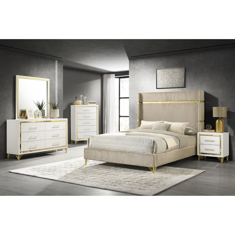 Coaster Furniture Lucia 224734 Dresser Mirror - White