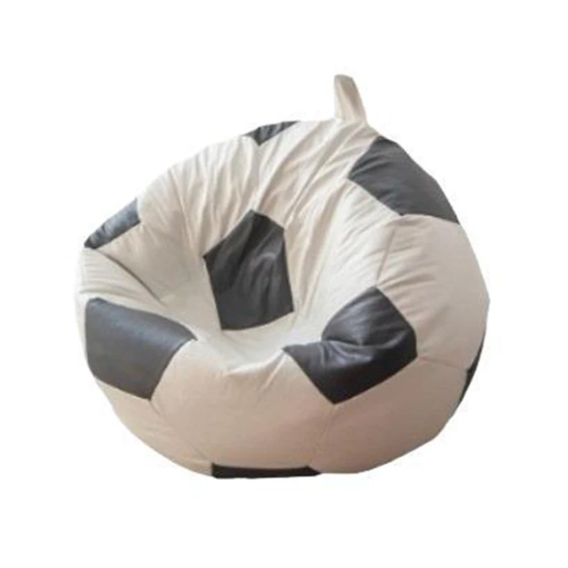 Contemporary Creative Synthetic Fabric EPP EPS Football Portable Washable Bean Bag Lazy Sofa For Living Room And Bedroom