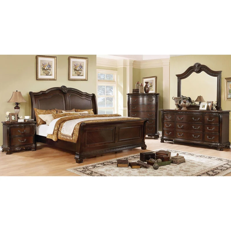 Furniture of America Hesperos Dresser Mirror CM7798CH-M