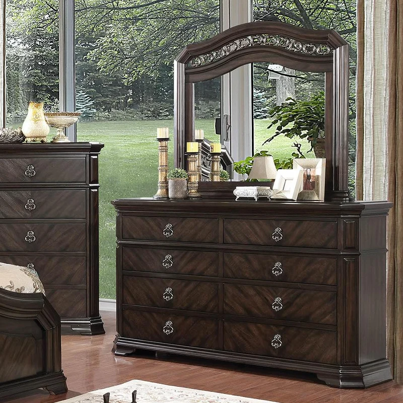 Furniture of America Calliope Dresser Mirror CM7751M