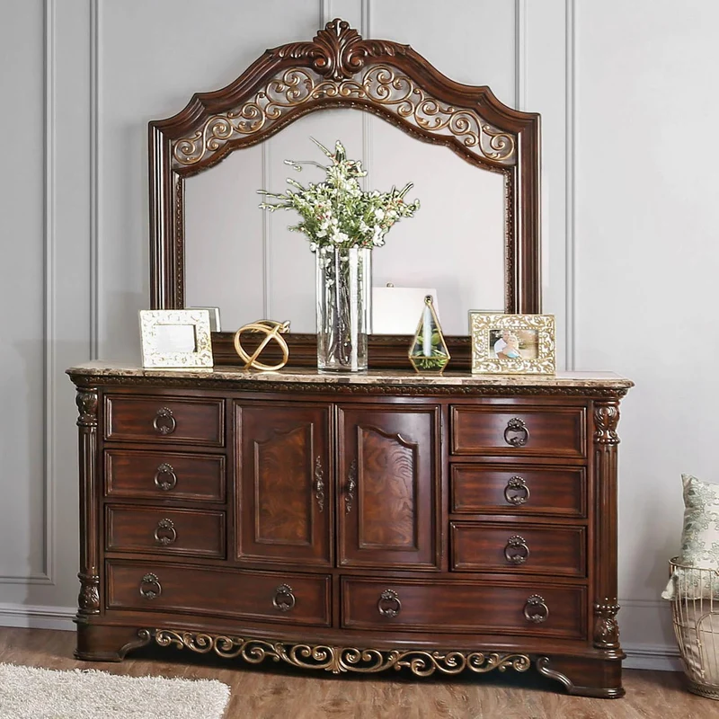 Furniture of America Menodora 8-Drawer Dresser CM7311D