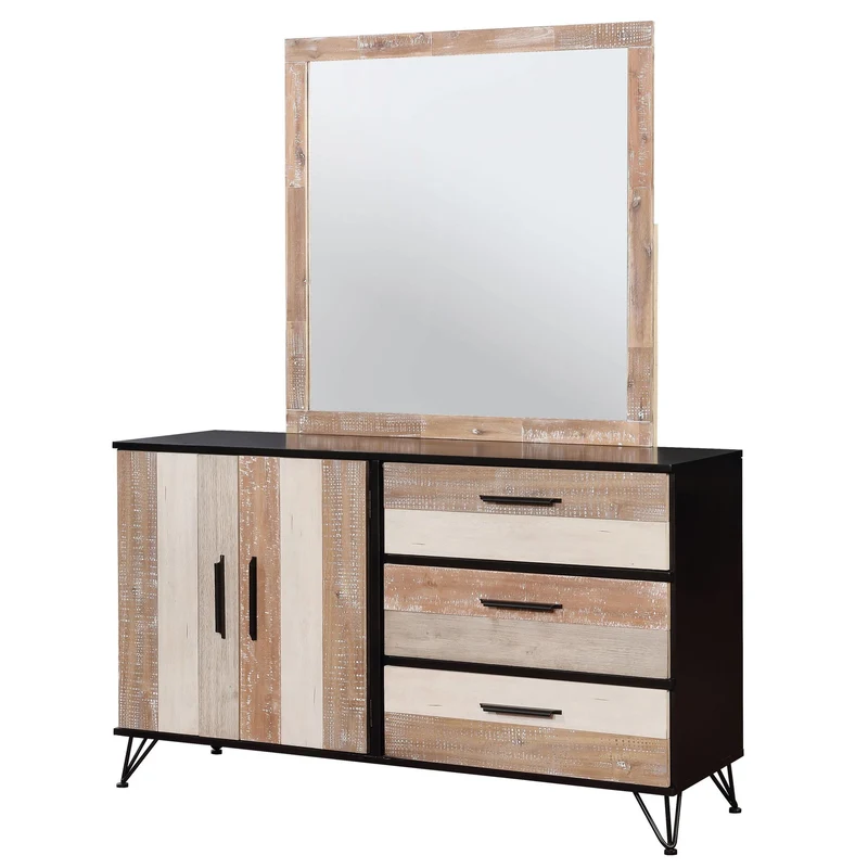 Furniture of America Haddel Dresser Mirror CM7592EX-M